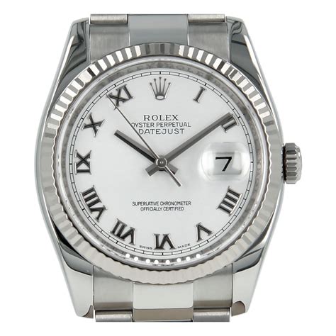 rolex datejust romani inverso bianco|Rolex Datejust Roman numerals .